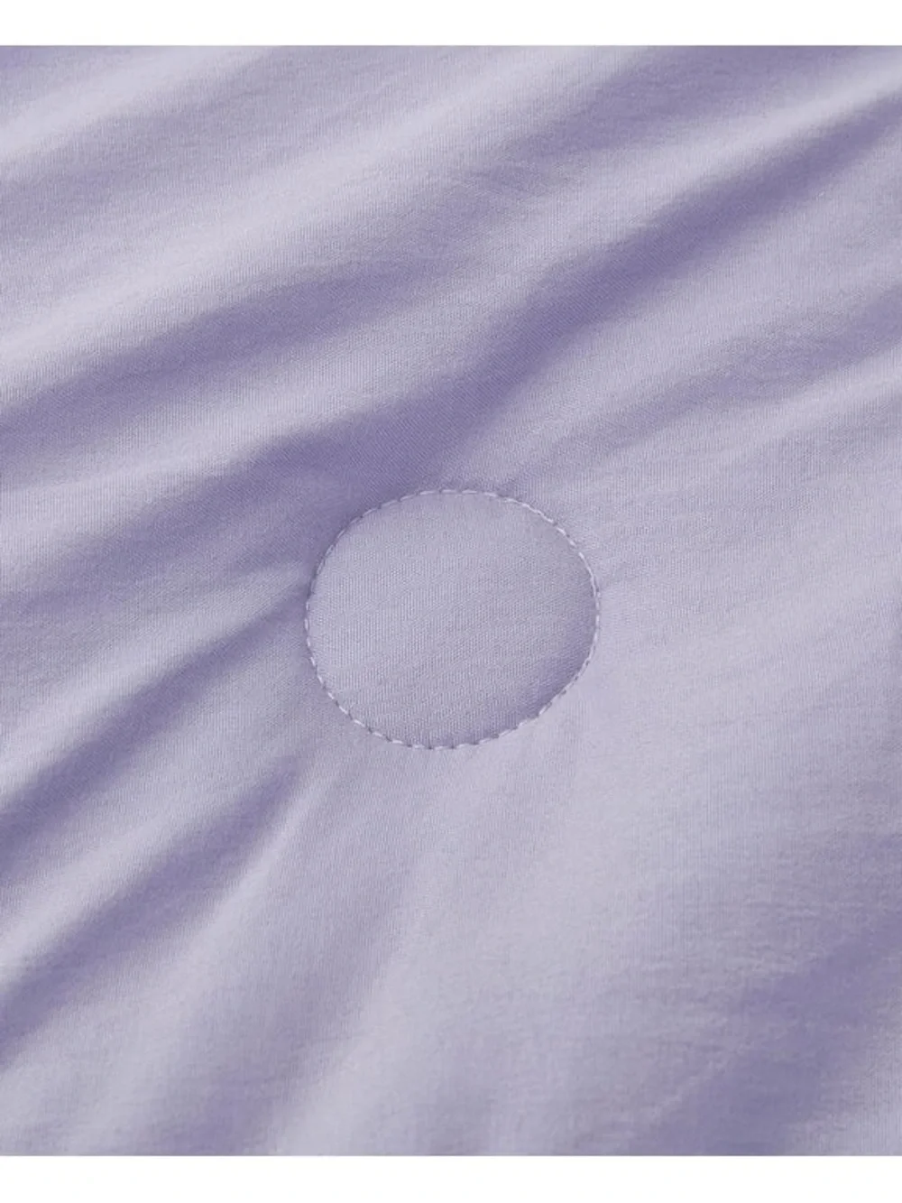 Lavender Ruffle Queen 3 piece Comforter Set